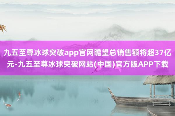 九五至尊冰球突破app官网瞻望总销售额将超37亿元-九五至尊冰球突破网站(中国)官方版APP下载